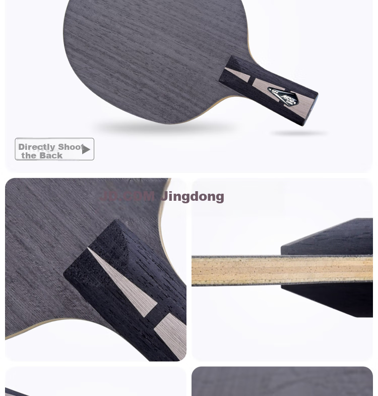 YINHE Tianwangxing U2 U-2 Professional Table Tennis Blade, Horizontal Grip FL, Offensive Pure Wood Racket 3