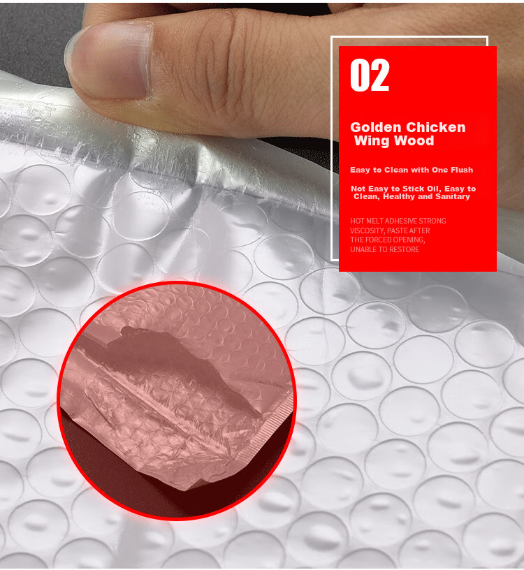 Keruier White Pearl Film Bubble Bags, Express Envelopes, Thickened Waterproof Shockproof Foam Bags for Clothing And Books, Logistics Packaging Bags [20 Pieces/set] 7
