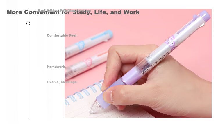 ZEBRA 3-Color Multifunctional Pen Barrel, SARASA Series Colored Gel Pen Barrel (Refill RNJK5), S3A15 White Barrel, Buy One Get One Free 2