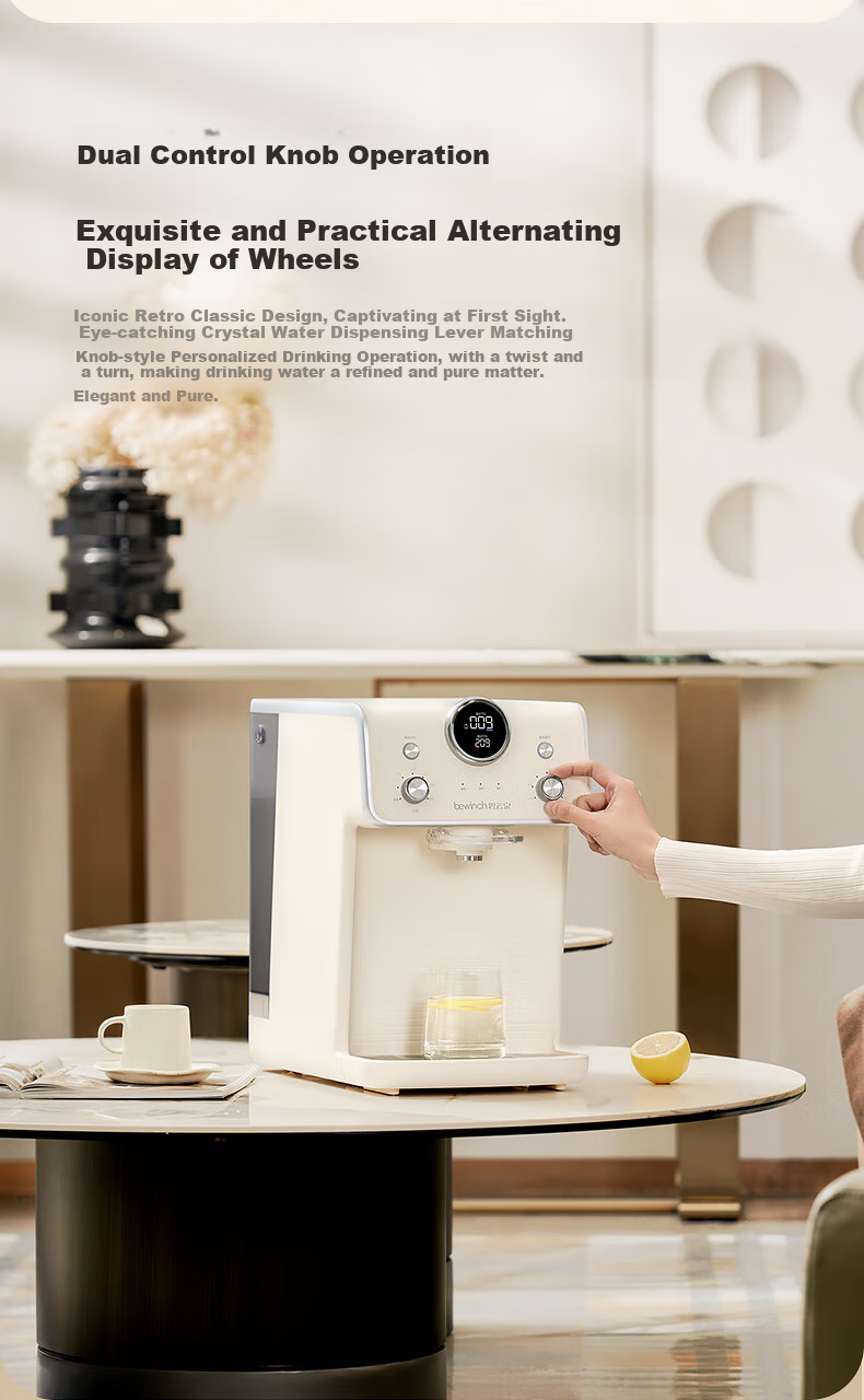 Bewinch G5 Water Purifier, Home RO Reverse Osmosis Heating All-In Machine with Direct Drinking, Countertop, Zinc-Containing Low-Sodium Water for Mothers And Babies, Antibacterial G5Pro-Rhein: Standard Versio 9