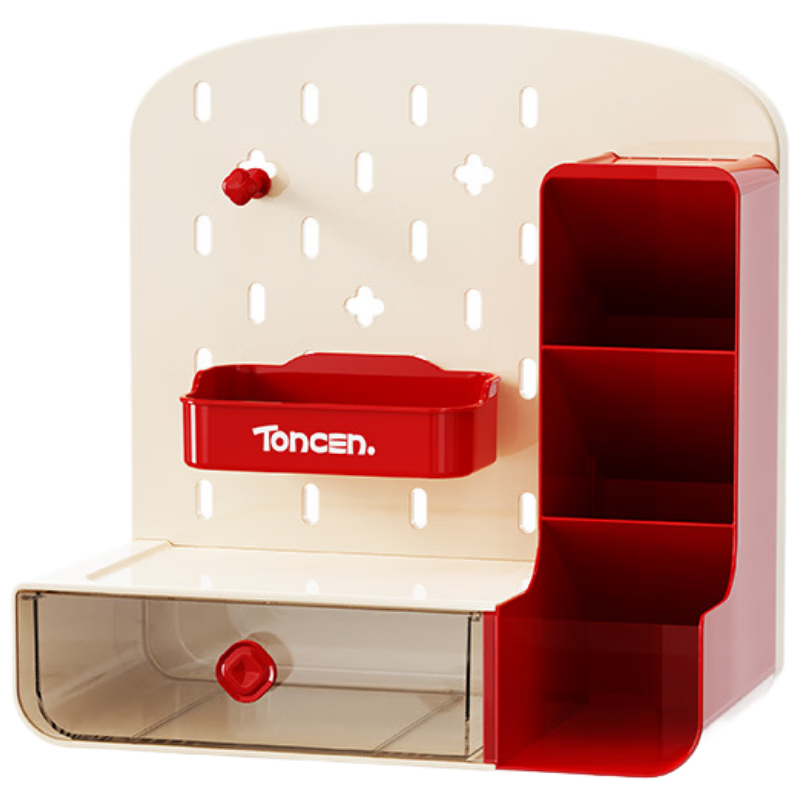 Fan Ye Desktop Pegboard Storage Rack Multifunctional Organizer Box Student Pen Holder Stationery Organizer Desk Essential