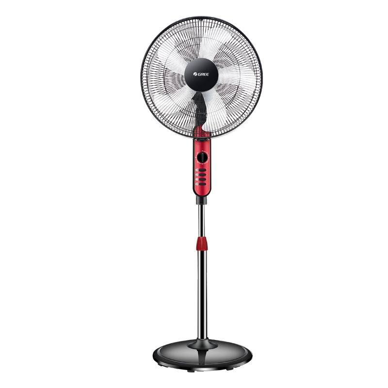 GREE [High Air Volume] Floor Fan, Long-Range Blowing Electric Fan, Desktop Electric Fan, Easy to Clean And Disassemble, Wide-Angle Oscillation, Energy-Saving, Timer Function, Quiet Operation, Floor Fan FD-4010