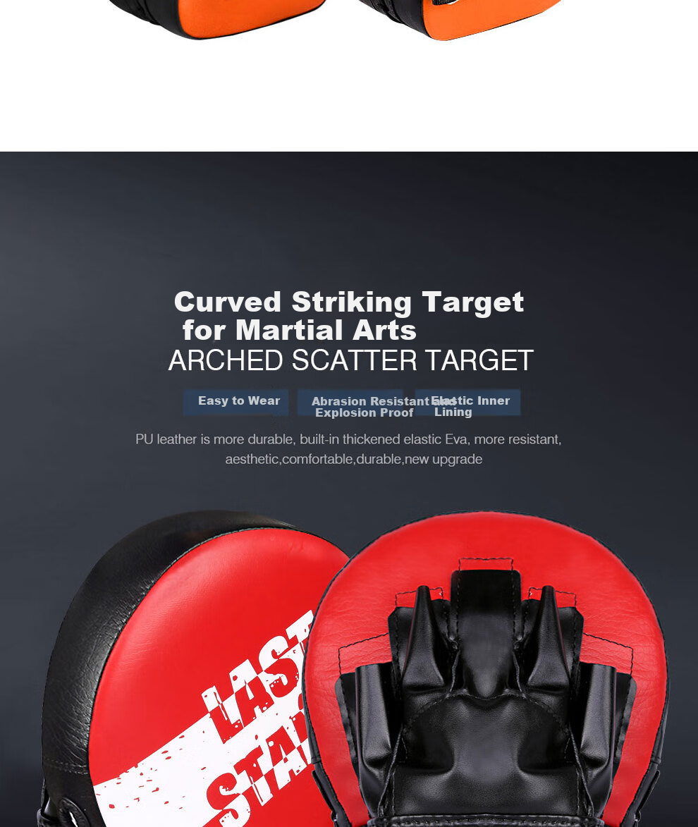 LASTSTAND Children's Boxing Gloves Set, Parent-Child Combination, Adult Women And Teenage Sanda Fighting Boxing Gloves, Foot Target Shield, Punching Target 14