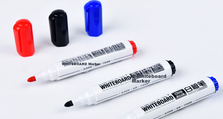 DiLe Premium Series Erasable Whiteboard Markers, Water-Based Pens, Office Stationery Supplies, Black Blue Red Colors, 10 Pcs/box, 33014 Mixed Colors 4