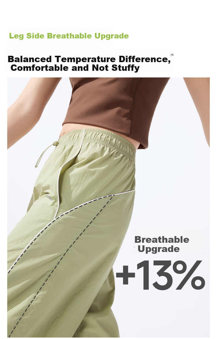 Beneunder Women's Quick-Dry Pants, Spring And Summer Sun Protection Breathable Straight-Leg Trousers, Outdoor Sports Casual Long Pants DS891 6