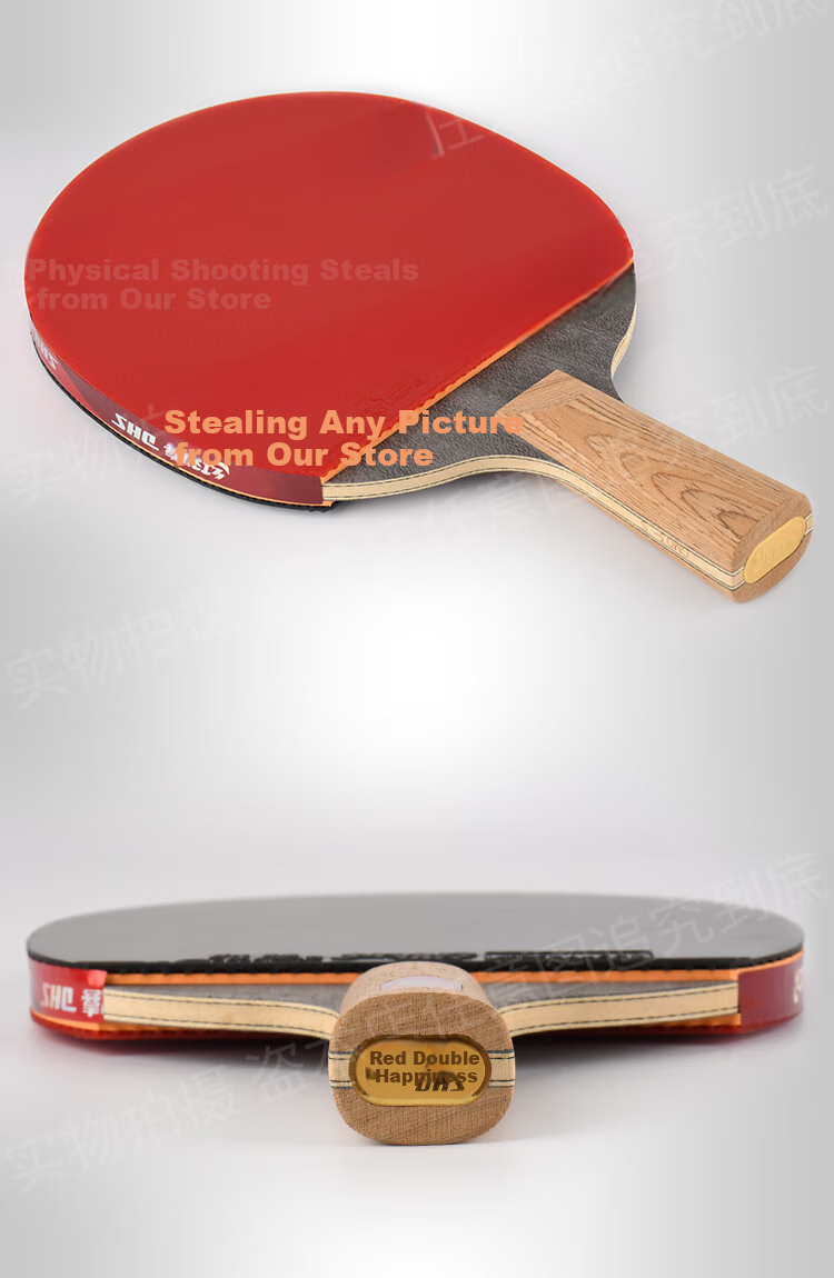 DHS Jinpai Malong 03 Table Tennis Racket, Training And Competition Professional-Level Star Table Tennis Racket, Finished Racket (Straight Handle) 13
