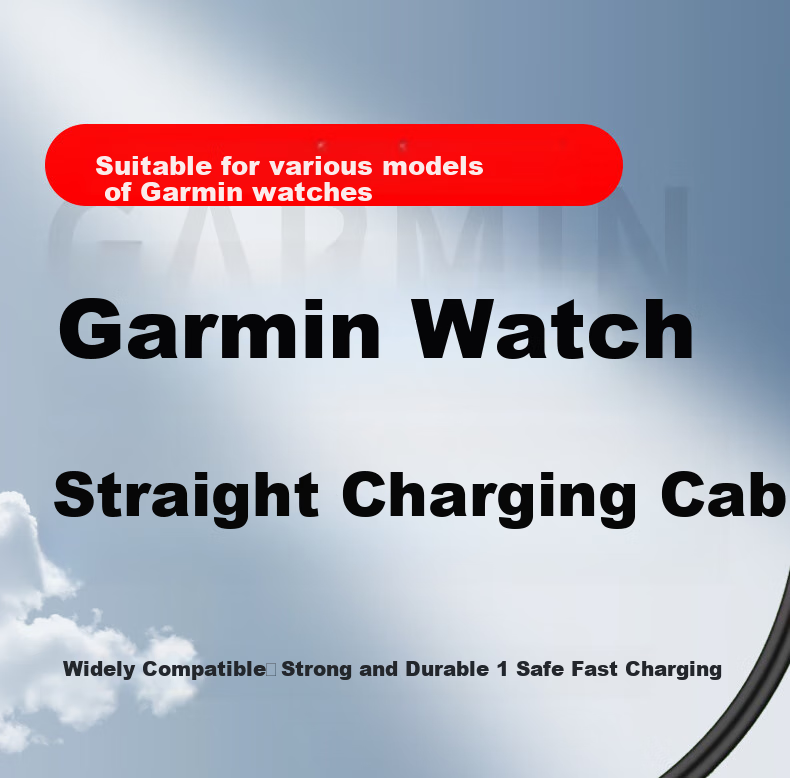 Masentek Charging Cable Compatible with Garmin Fenix 7/6/5/Plus/X/S Smartwatch, Instinct, Flyknit, And Raptor Series, Universal for 245M/255/945/955/935/265/965 2
