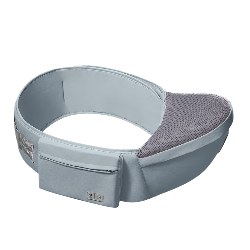 Babycare Waist Stool, Lightweight Baby Seat, Feigolan Silicone Shock-Absorbing Stool, Ergonomic Design with Skin-Friendly Fabric