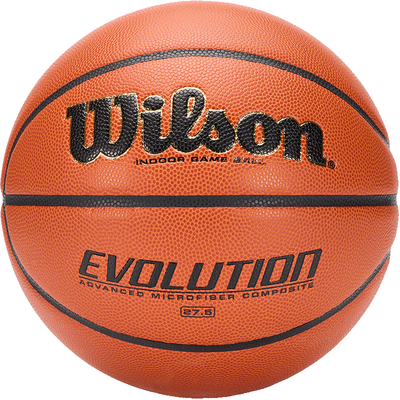 Wilson Evolution, Same Style As Lurenwang, High-Quality PU Leather, Indoor Professional Competition Basketball, Size 5, for Youth And Childre