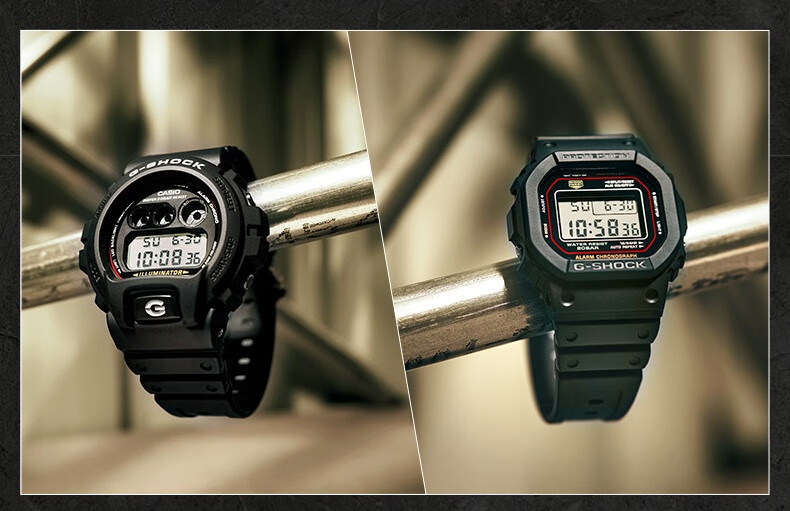 Casio Men's G-SHOCK Watch, Square Digital Sports Watch, Japanese/Korean Style, Gift for Boyfriend, DW-5600RL 18