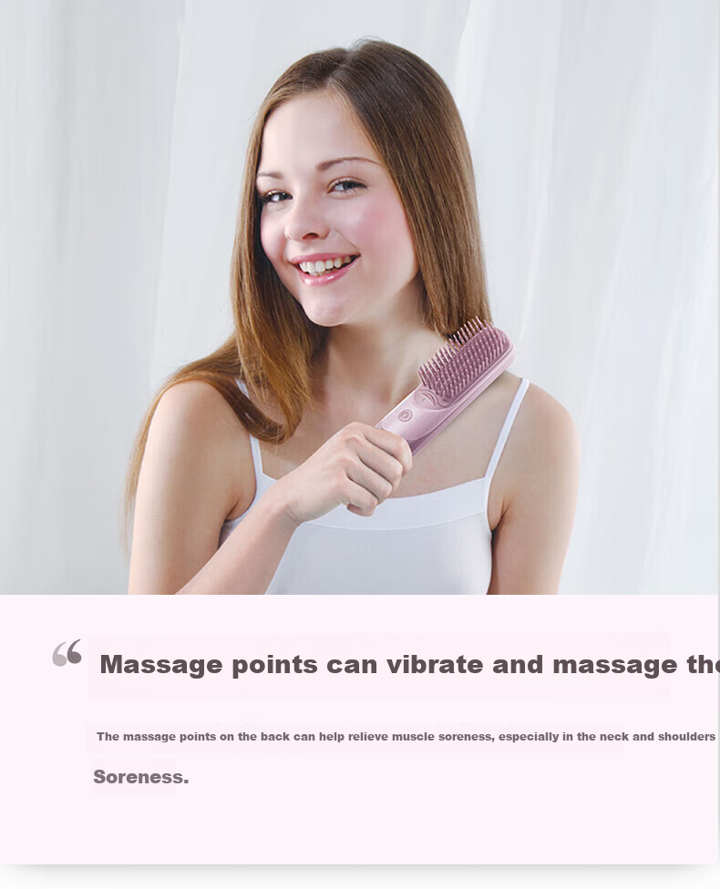 OSIM Head Massager Comb, Electric Scalp Massage Brush, OS-160 Purple, Practical Birthday Gift for Elders 6
