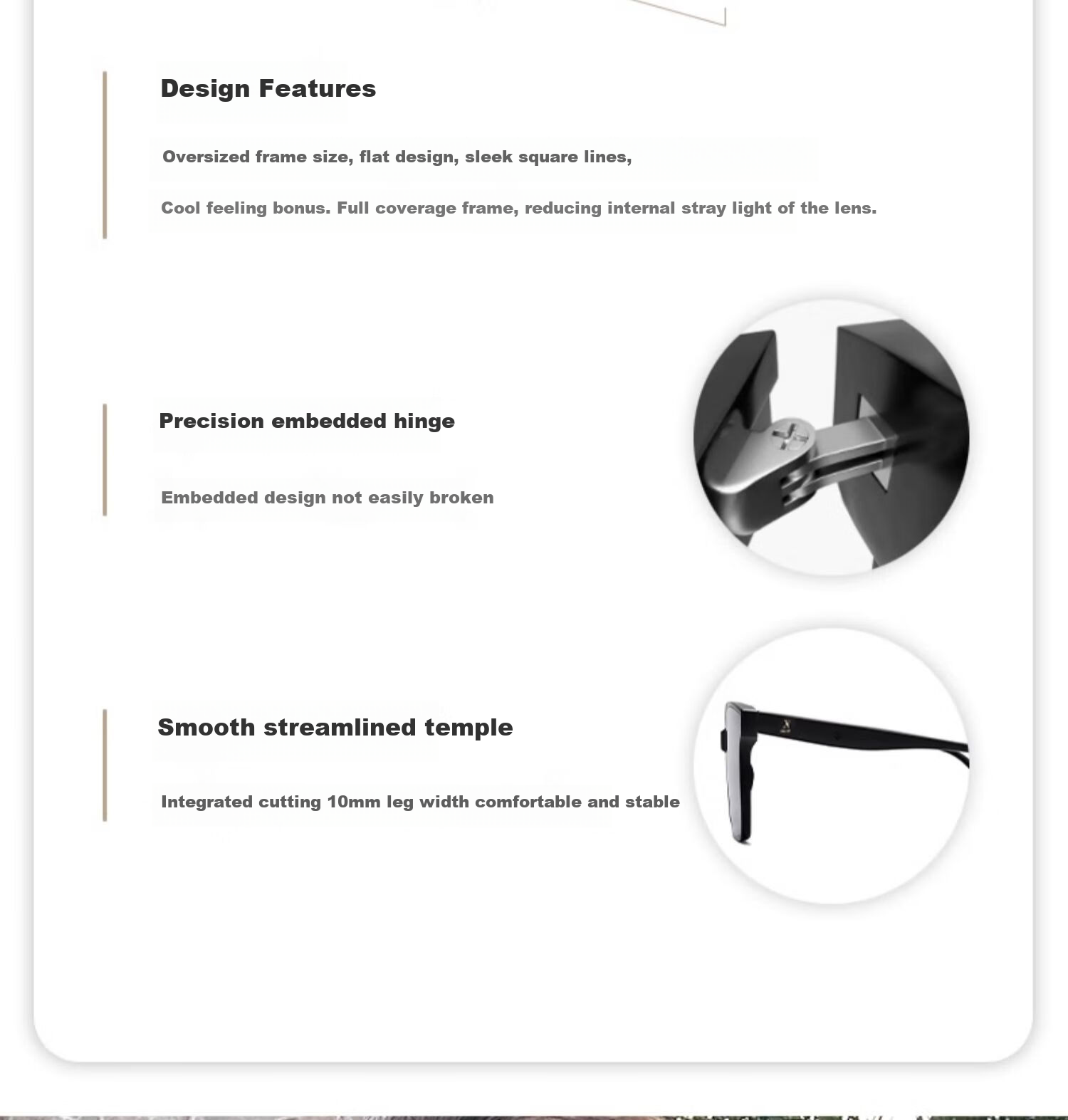 LOHO Polarized Sunglasses, High-End Slimming Effect, Women's Style, 2026 New Model, Sun Protection, UV Protection, Eye Care, GM Glasses 7