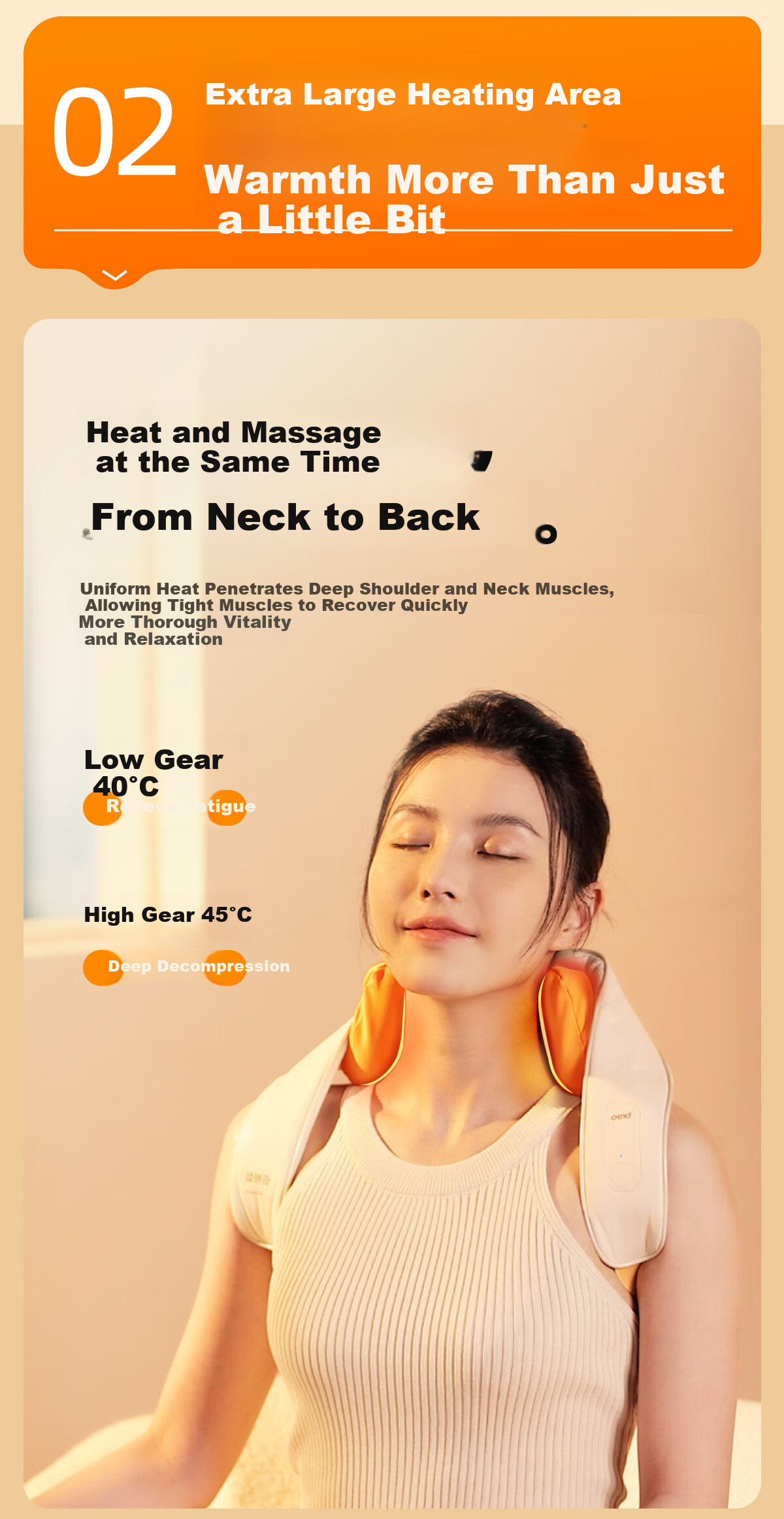 Breo N5miniS Shoulder and Neck Massager, Massager Device for Trapezius and Cervical Vertebrae, Birthday Women's Day Gift for Women and Men 5