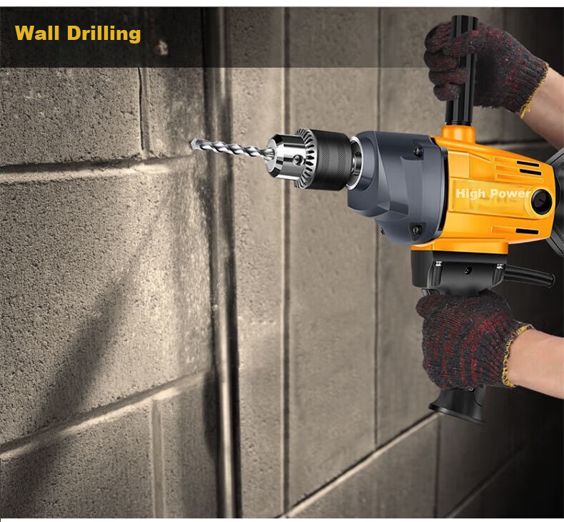 Chuangyi Electric Drill Mixer for Putty Powder, Paint, Cement Mortar, Plastering Machine, Airplane Drill Mixer, Multi-Functional 4