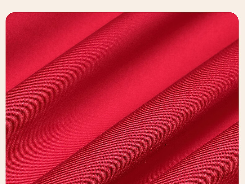 Shuixingjiafang Wedding Bedding Set, 100% Pure Cotton, Red Color, Wedding Bed Sheet And Duvet Cover, Wedding Gift, Dragon And Phoenix Embroidery, for 1.5m Bed 8
