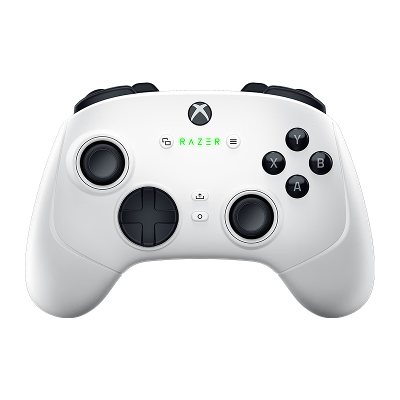 Razer Phantom Warrior V3 Professional Edition Gaming Controller with Hall Linear Trigger Joystick, Wireless Connection, Multi-Platform Compatibility, Suitable for XBOX PC, Moonlight White
