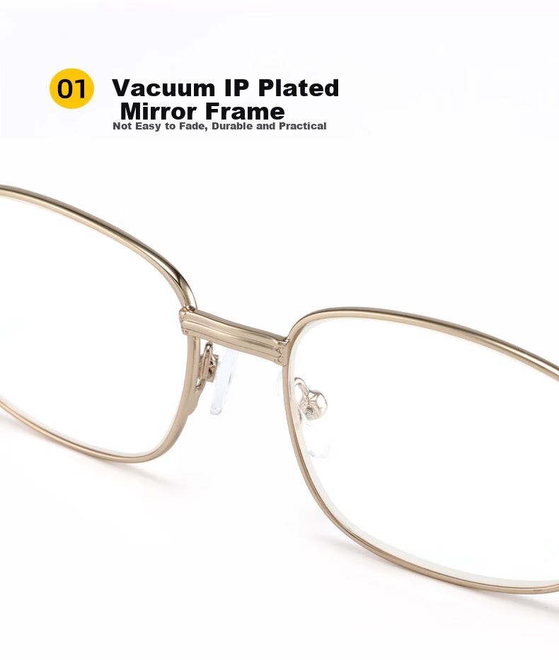 GOGOSOON High-Quality Natural Crystal Lens Reading Glasses with Smart Zoom Function for Elderly Men And Women, High-Definition Anti-Scratch Wear-Resistant Glasses 5