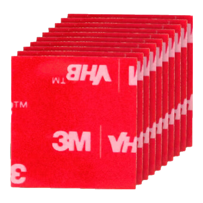 3M Strong High-Adhesive Double-Sided Tape, Easy to Peel Off without Residue, for Fixing Walls And Cars, Waterproof, Heat-Resistant, Sticker-Free, GPL110 Double-Sided Tape 60mm*60mm