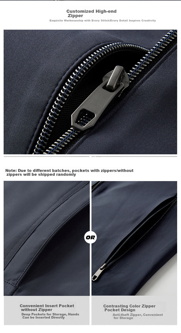 FIRS [Triple-Protection Fabric] Men's Executive Jacket, Spring And Autumn New Style, High-End Office Building Style, Middle-Aged And Elderly Dad's Outerwear for Me 6