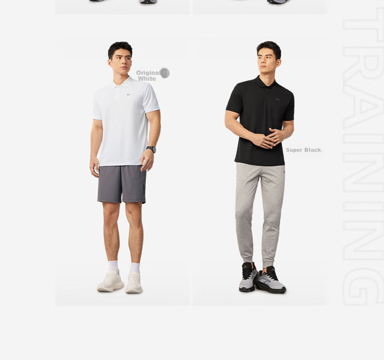 361° Men's Short-Sleeve T-Shirt, Summer Quick-Dry Polo Shirt, Running Fitness Sportswear, Half Sleeve, 652524102D-8 6