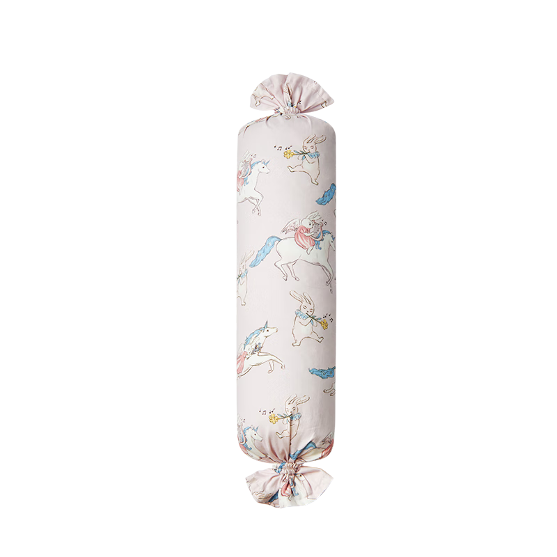 Babycare Baby Comfort Pillow, Multifunctional Sleeping Breathable Soft Candy Pillow, for Ages 0-6, Dreaming Unicorn Design, 40*12CM