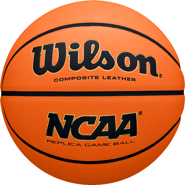 Wilson NCAA Competition Basketball, Wear-Resistant Size 7 PU Ball, WZ2007701CN7