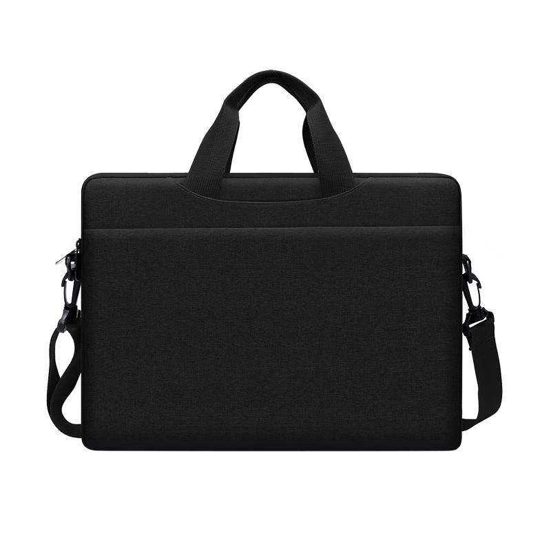 BUBM Laptop Bag for Men, Handheld Briefcase Suitable for 14-Inch Apple And Huawei Laptops, Business Travel Inner Sleeve, Upgraded Thickened, Black, 13-14 Inches