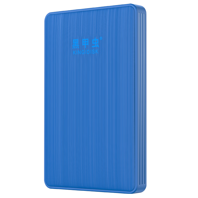 Heijiachong (KINGIDISK) 500GB USB3.0 Portable Hard Drive, K Series Pro Model, 2.5-Inch, Gentleman Blue, Business-Style Fashionable Compact Portable K500