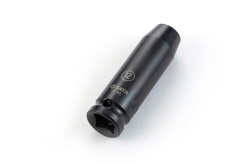 SATA 1/2" Hex Air Impact Long Socket 27MM 34420 14