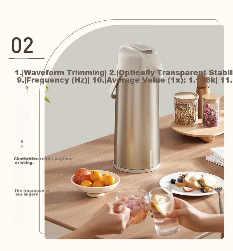 Joyoung Pressure Insulated Thermos 1.9L Large Capacity Vacuum Flask Pressure Cooker Household Hot Water Bottle Thermos 8