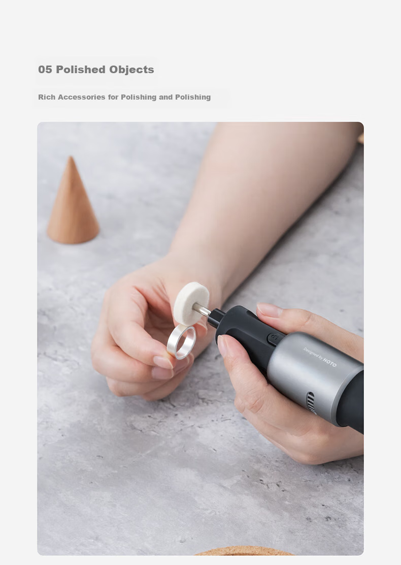 HOTO Electric Grinder Pen Accessory, for Grinding Jade, Carving Metal, Jadeite, Wood Drilling, Specialized 2
