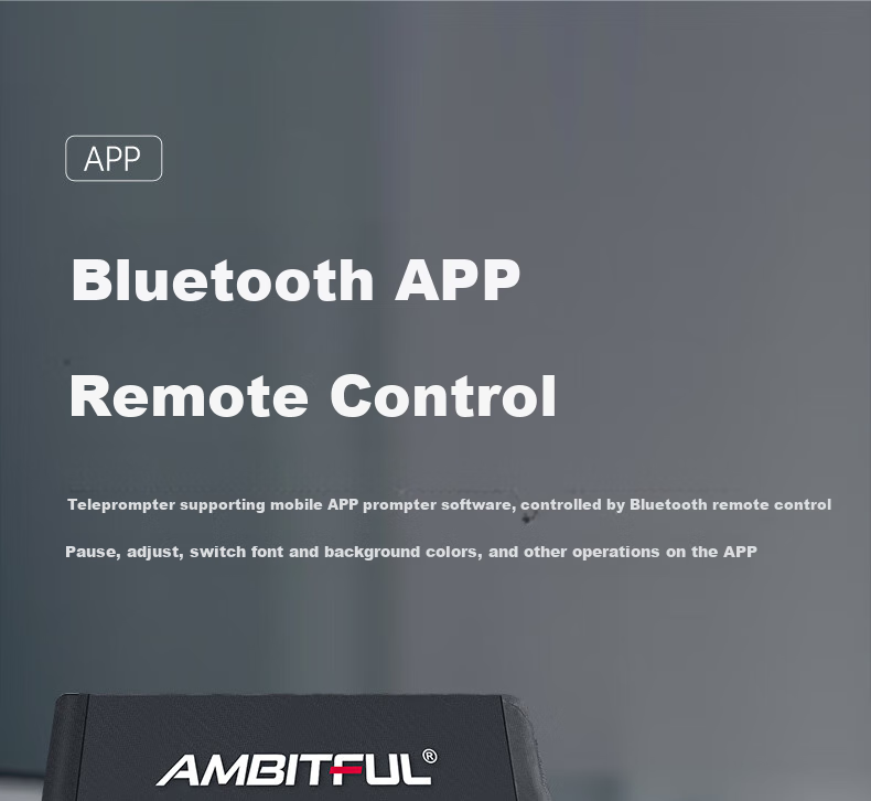 AMBITFUL T14Pro Large Screen Teleprompter Host Phone Tablet DSLR Mirrorless Camera Portable Teleprompter Video Recording Prompt Subtitle Live Streaming Interview Gaffe-Fixing Device 11