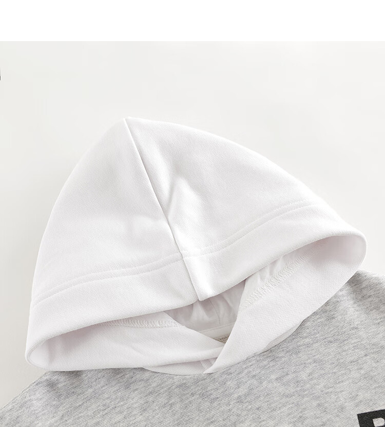 MARC&JANIE Boys' Trendy Racing Car Faux Two-Piece Hoodie, Children's Hooded Top, Spring 2025 Collection, 250050 4