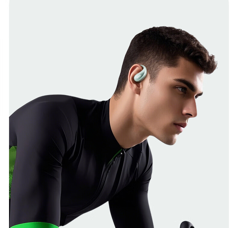 Aiwa Aw35 [Luxury New Experience] Ear-Hook Bluetooth Headphones, Bone Conduction Concept, Open Wireless Sports Headphones, Compatible with Huawei, Xiaomi, Apple, Latest Model 2025, White 12