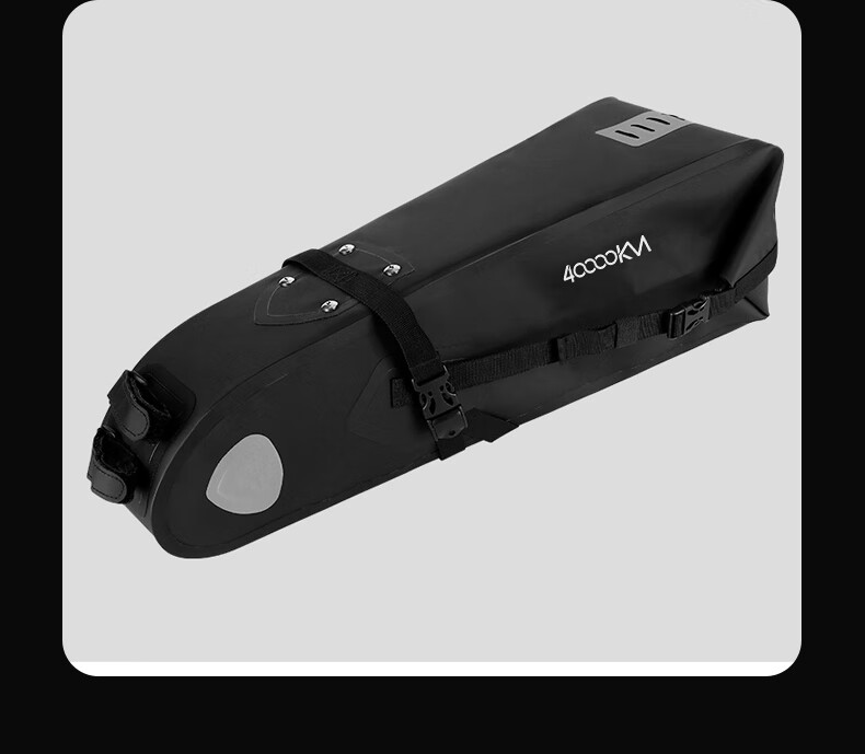 40,000km Bicycle Tail Bag Multifunctional Large Capacity Waterproof Saddle Rear Bag 12