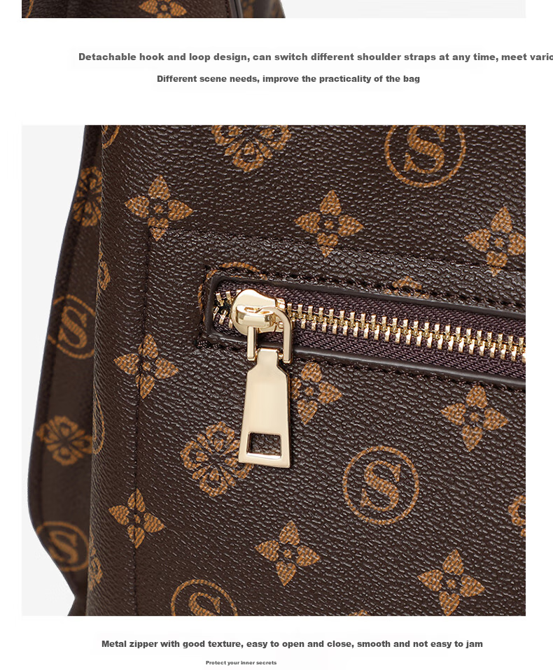 Aiqinghai Handbag, Women's Tote Bag, Large Capacity Shoulder Crossbody Bag, Brand Birthday Mother's Day Gift, Practical Present for Mom 15