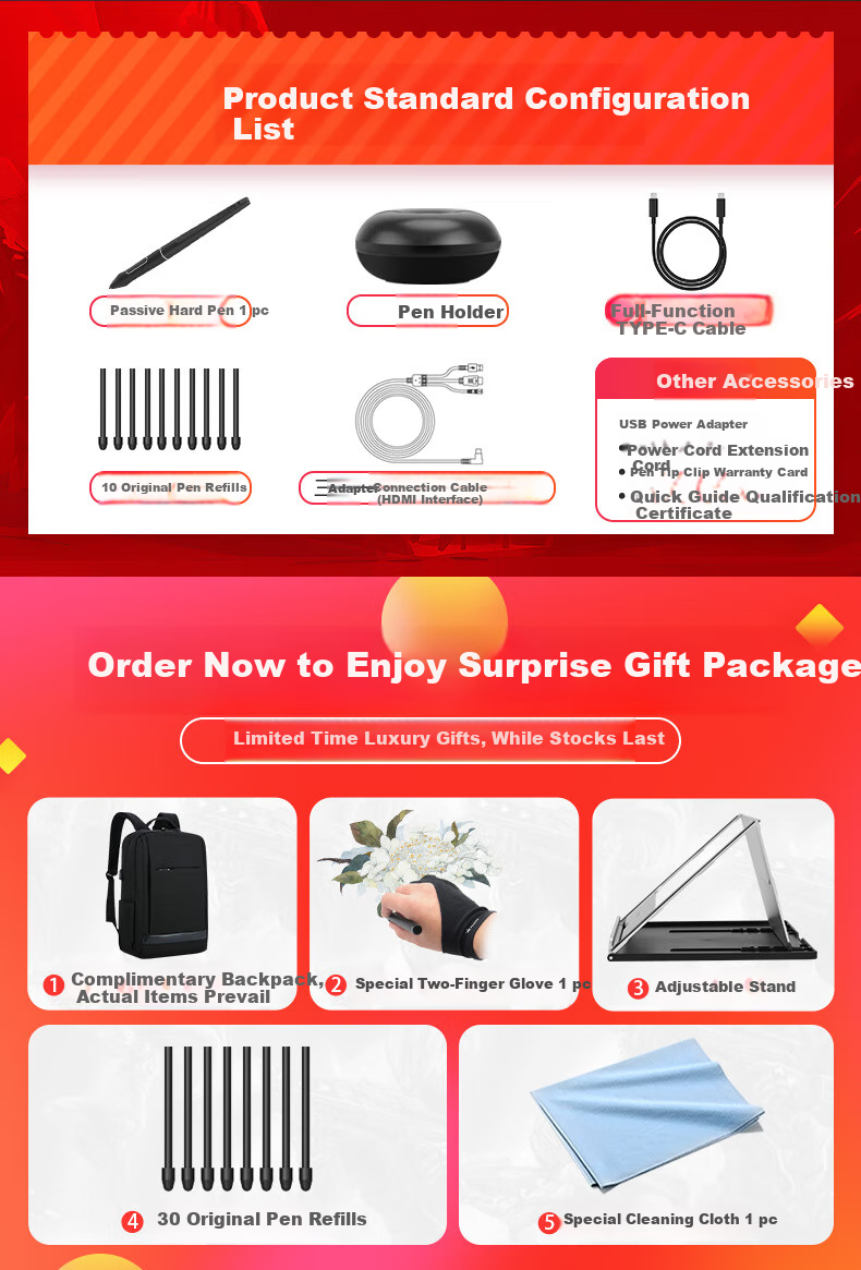 HUION Kamvas Pro 16 Plus Smart Digital Display, 4K Drawing Screen, Computer Graphics LCD Drawing Tablet 2