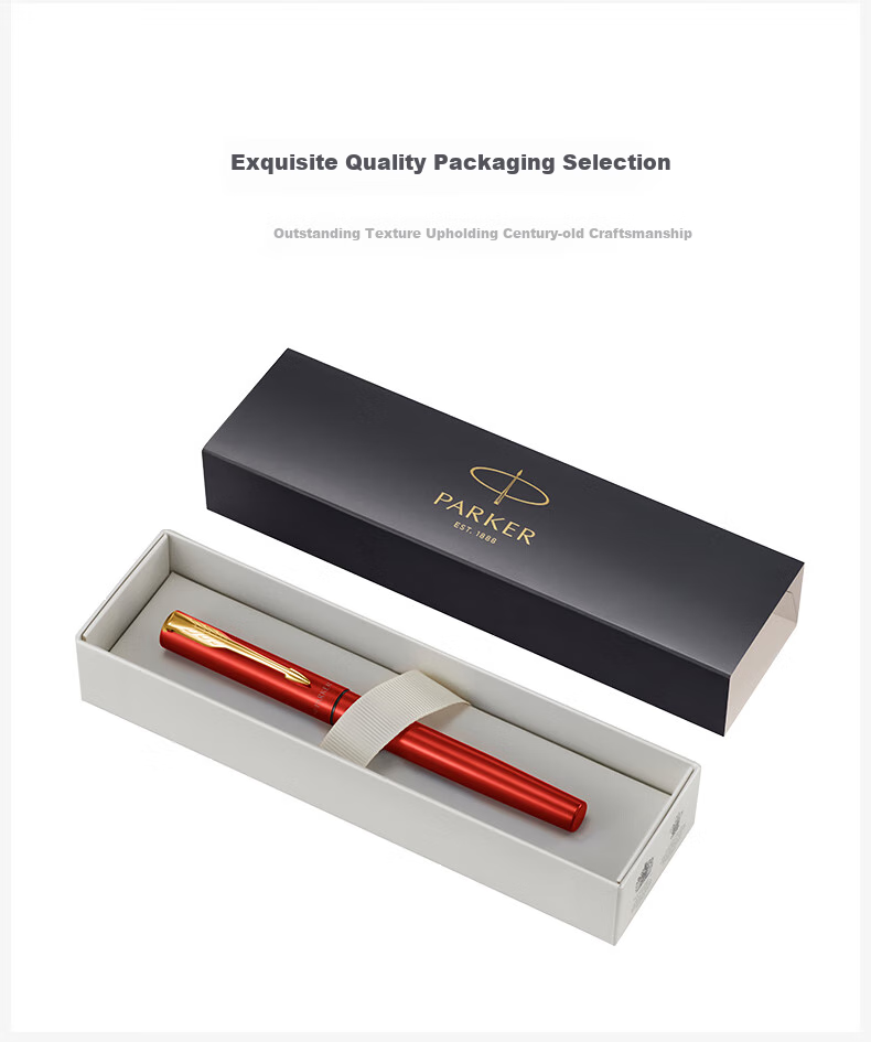 PARKER Fountain Pen Signature Pen Business Office Customized Gift for Men And Women Weiya XL Mother-Of White Gold Clip Ink Pen Mid-Autumn Festival Gift for Friends Baitiao Discount 6