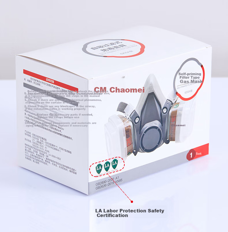 CM Gas Mask Accessories P2001 Model A1 Filter Cartridge Anti-Toxic Gas And Organic Vapor Protection for Chemical And Paint Spraying, No. 3 Filter Cartridge Special (1 Bag Contains 2 Pieces) 2