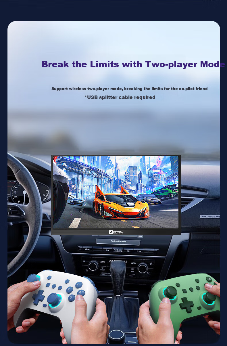 Yuyou Wireless Game Controller Switch2 for PC TV Mobile Bluetooth Android Apple Steam Xbox PC NS Dual Joy-Con Monster Hunter: World 8