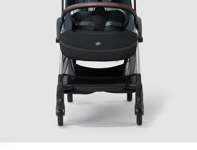 Gb Stroller, Lightweight, Can Sit And Lie Down, Portable, Wide, Baby Pushchair, Kunpeng D1801, Elegant Gray 24