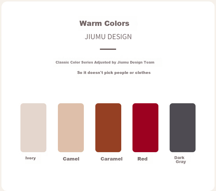 JIUMU Cashmere Scarf for Women, Autumn And Winter Wool Warm Neck Warmer, Gift Box Set for National Day Birthday Present 10