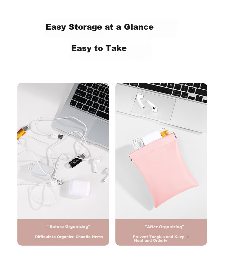 Biyoumei Travel Storage Bag, Elastic Mouth Makeup Organizer, Accessories Storage And Organization, Portable Travel Accessory 6