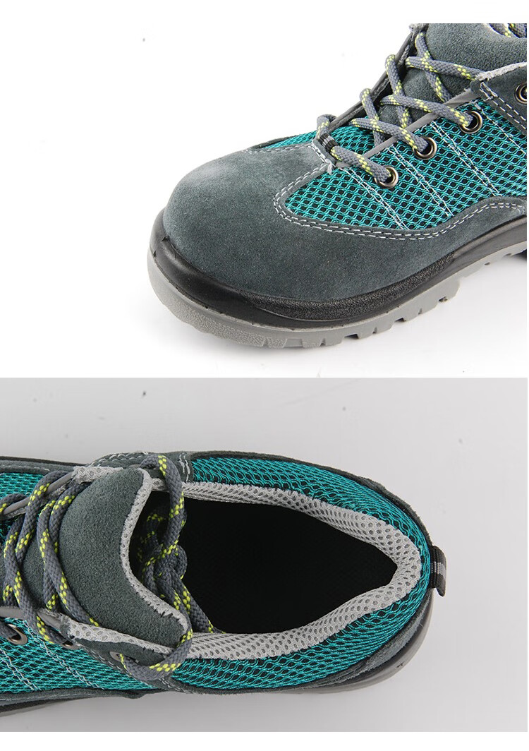 Shida Safety Shoes for Men, Insulated Shoes, Breathable Electrician Work Shoes, Non-Slip Safety Shoes, Anti-Smashing FF0503 Size 39 7