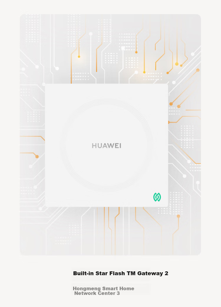 HUAWEI Lingxiao Parent-Child Router Q7 Ethernet Version, Fast Wi-Fi 7 Router, Gigabit Wall-Penetrating, First Global Star Flash Gateway Router 5