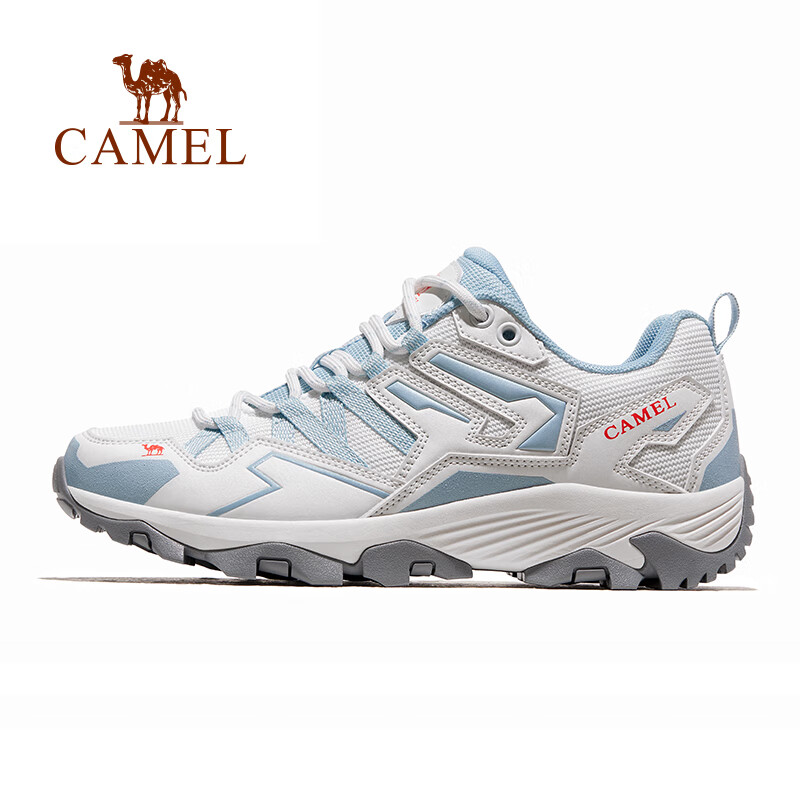 CAMEL [Wang Junkai's Choice] Hiking Shoes, Water-Resistant And Non-Slip Trekking Shoes for Men And Women, Outdoor Sports Climbing Footwear, Size 37