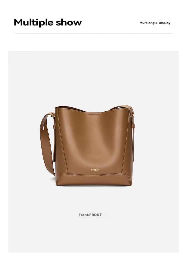 Saturday Women's Large Capacity Bucket Bag Crossbody Commuter Shoulder Tote Birthday Gift for Wife 13