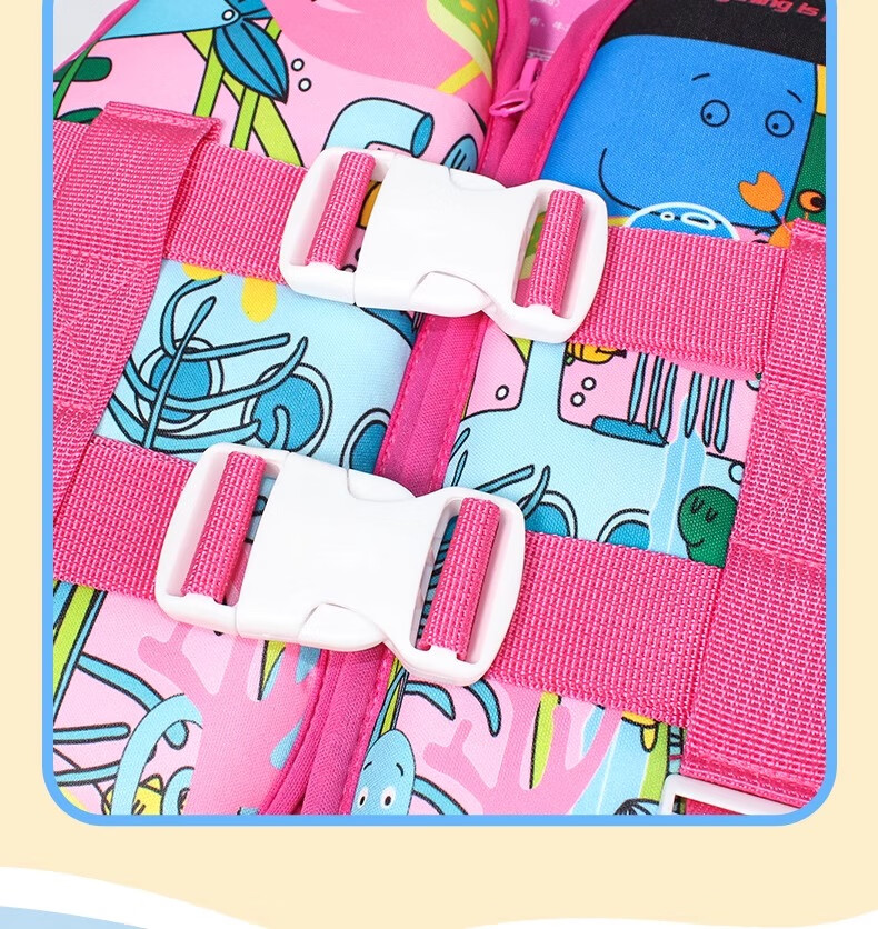 LI-NING Kids Life Jacket Buoyancy Vest Swimming Beginner Professional Safety High Buoyancy Swimwear for Children 11