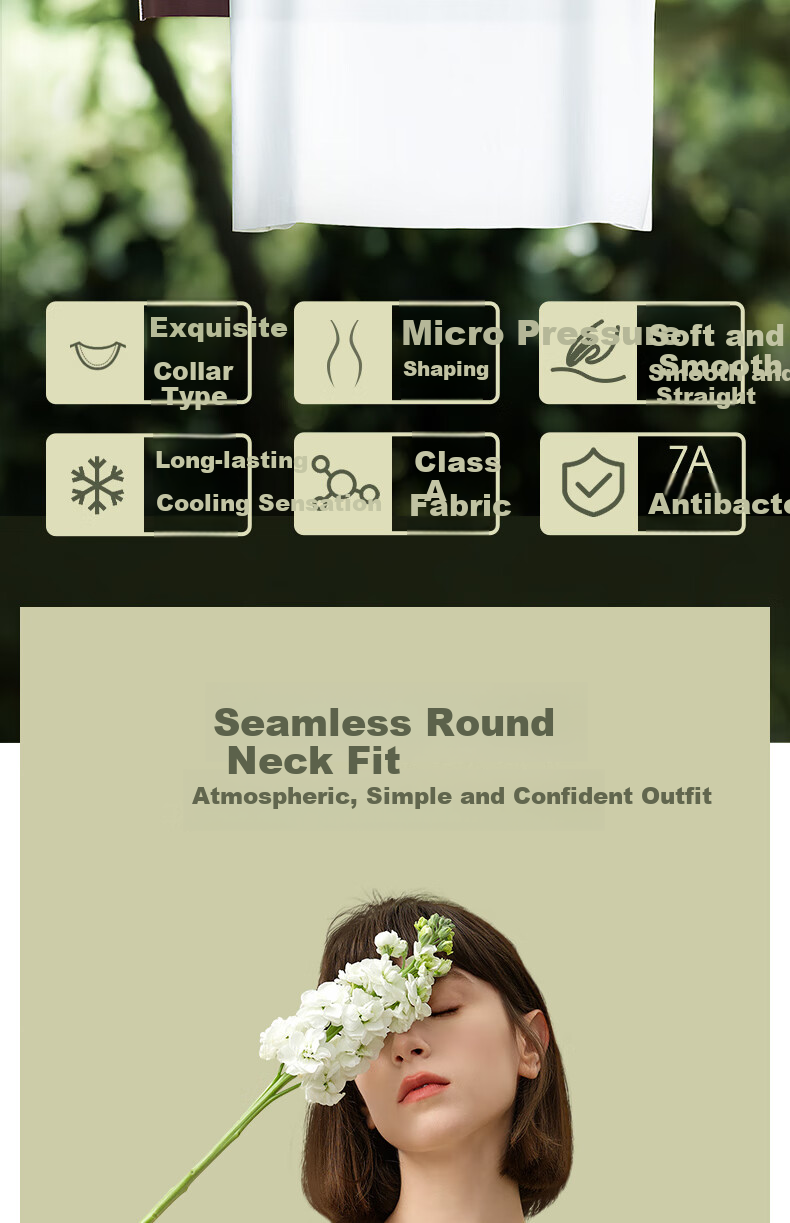 MONTAGUT Seamless Modal Tank Top for Women, Thin Undershirt Camisole Undershirt Vest Undershirt Sports Bra Sweatshirt for Autumn Home Wear 7