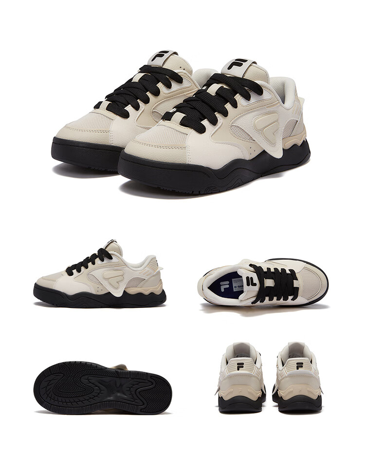 FILA FUSION FILA Trendy Women's Shoes, KICK II Skateboard Lifestyle Shoes, Fashionable Sneakers 12